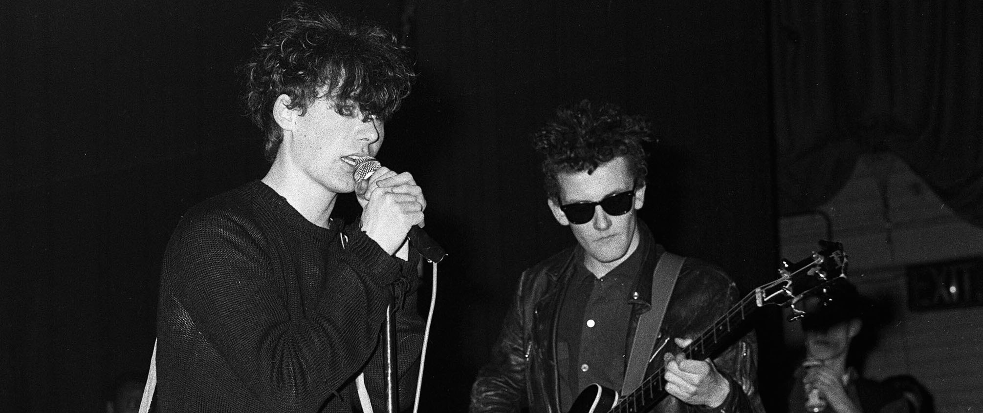 A JESUS AND MARY CHAIN CONCERT AT NORTH LONDON POLYTECHNIC IN MARCH 1985 WHERE A RIOT BROKE OUT - BRITAIN